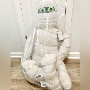 Isaac Mizrahi 5 Ft Mummy Plush Glow In The Dark Eyes NEW